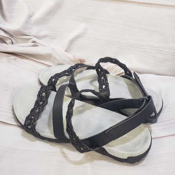 Merrell Terran Braid Slingback Sport Sandal Black 8M Womens Adjustable - Picture 4 of 8